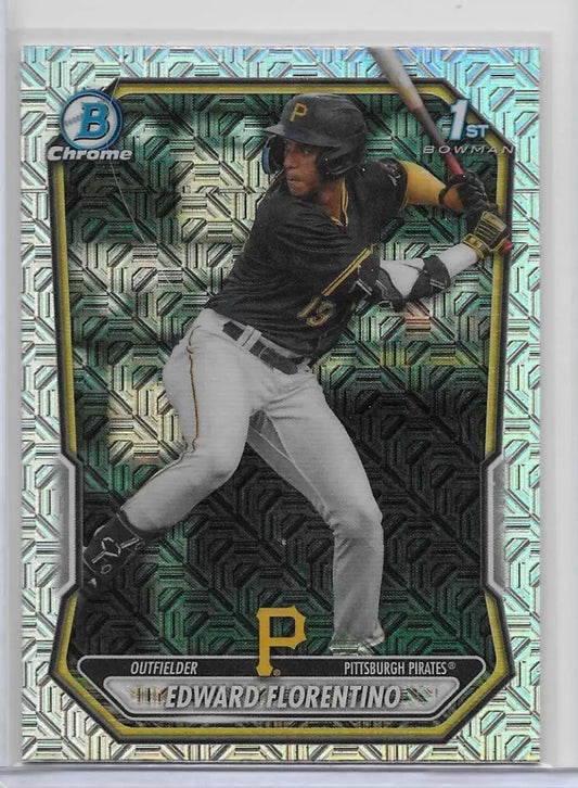 Edward Florentino 2026 Bowman Chrome 1st Bowman Mojo Refractor #BCP-82 (1306) - Baseball Card Single