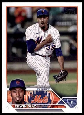 Edwin Díaz 2023 Topps #482 New York Mets - Baseball Card Single