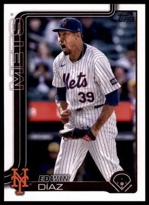 Edwin Díaz 2025 Topps #286 New York Mets - Baseball Card Single