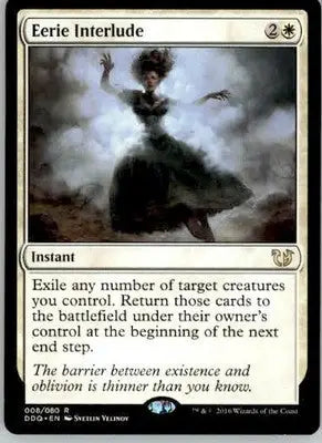 Eerie Interlude - Duel Decks: Blessed vs. Cursed - 8 - NM - Magic Card Single