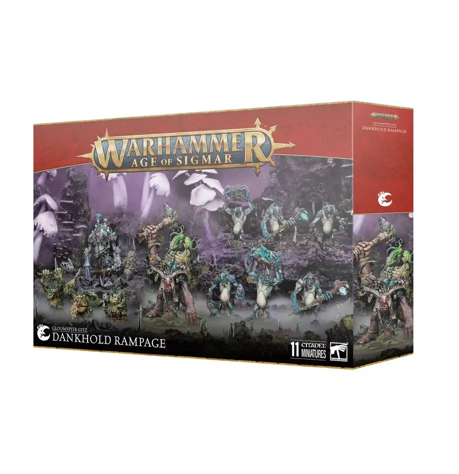 Warhammer AoS: Dankhold Rampage - Gloomspite Gitz Battleforce - Action Figure & Toy