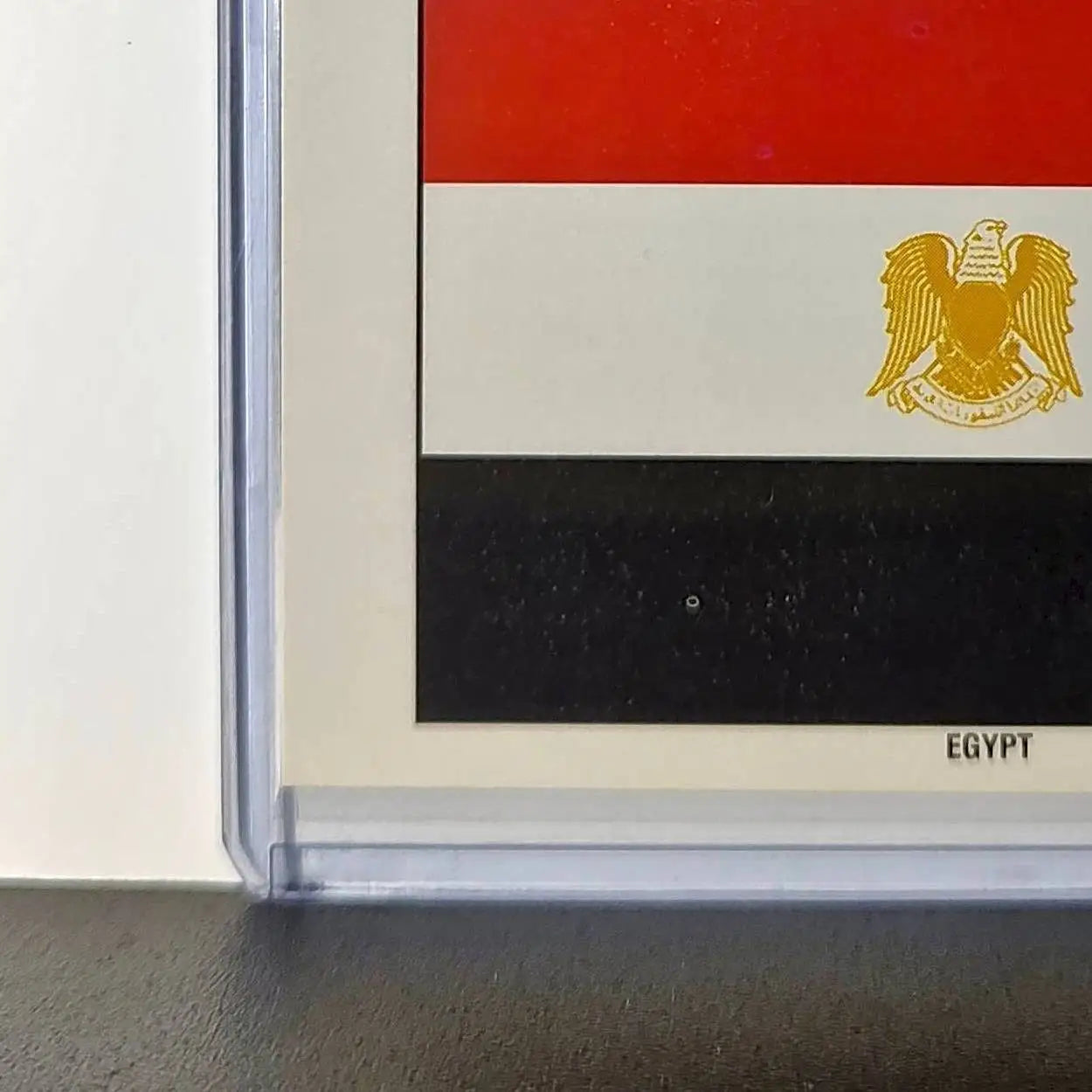 Egypt Flag 1991 Topps Desert Storm #26 Sticker Card