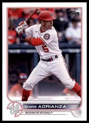 Ehire Adrianza 2022 Topps Update #US269 Washington Nationals - Baseball Card Single