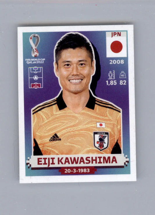 Eiji Kawashima - 2022 Panini FIFA World Cup: Qatar - #JPN 4 - Soccer - Soccer Card Single