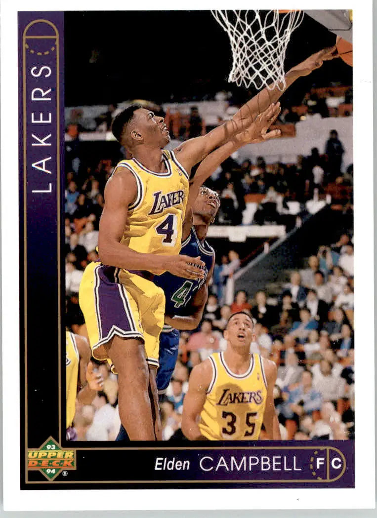 Elden Campbell - 1993-94 Upper Deck - #123 - Basketball - Basketball Card Single