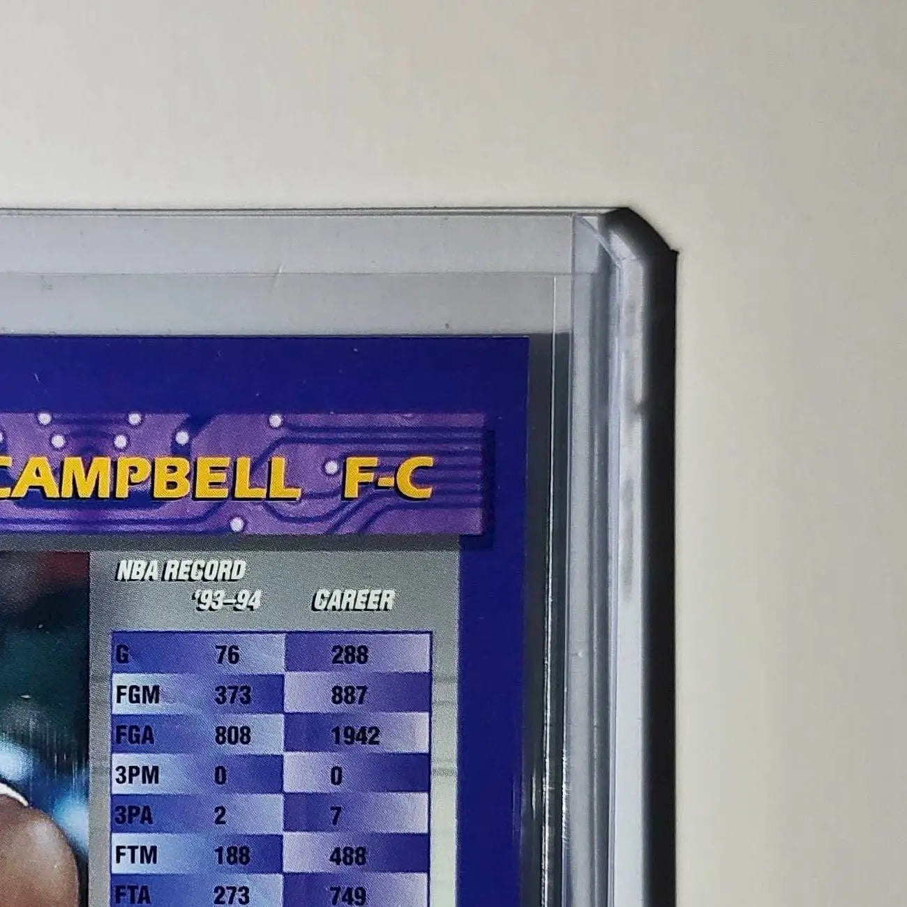 Elden Campbell 1994-95 Topps Finest #193 Basketball Card