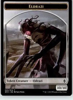 Eldrazi Token - Battle for Zendikar - 1 - NM Magic: The Gathering - Magic Card Single