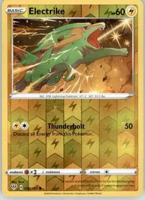Electrike - SWSH03: Darkness Ablaze - 058/189 - Reverse Holo LP - Pokémon Card Single