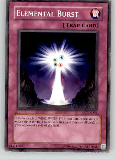 Elemental Burst - Flaming Eternity - FET-EN059 - Unlimited HP - Yu-Gi-Oh! Card Single
