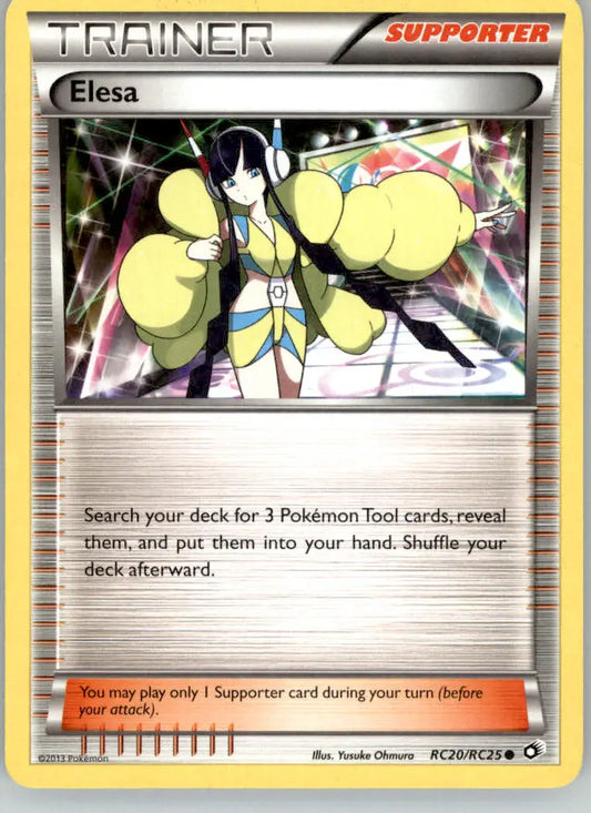 Elesa - Legendary Treasures: Radiant Collection - RC20/RC25 - Holo LP Pokemon - Pokémon Card Single