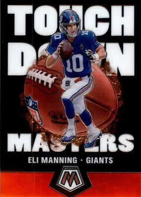 Eli Manning - 2020 Panini Mosaic - #TM13 - Touchdown Masters Football - Football Card Single