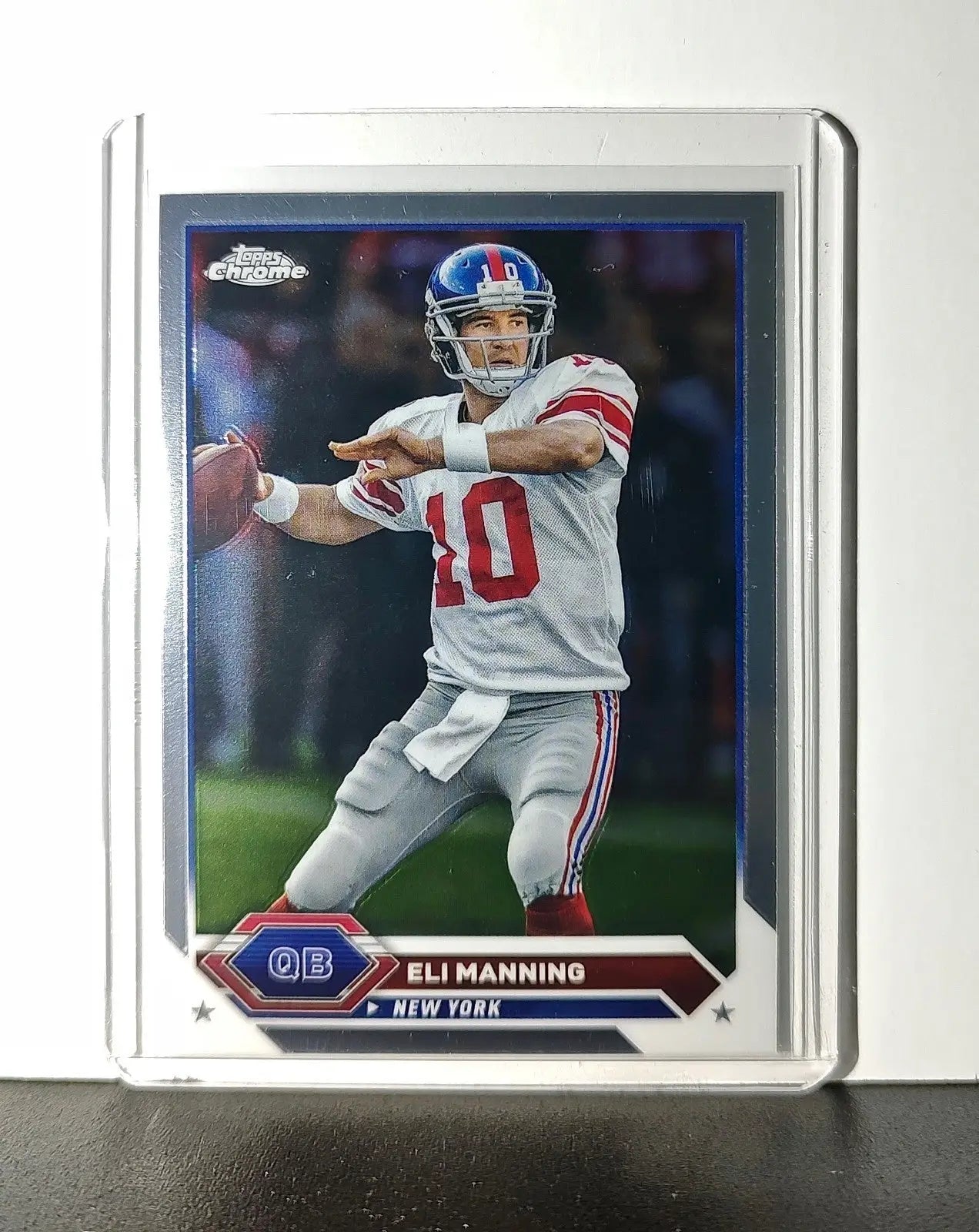 Eli Manning 2023 Topps Chrome NFL #23 Card New York Giants