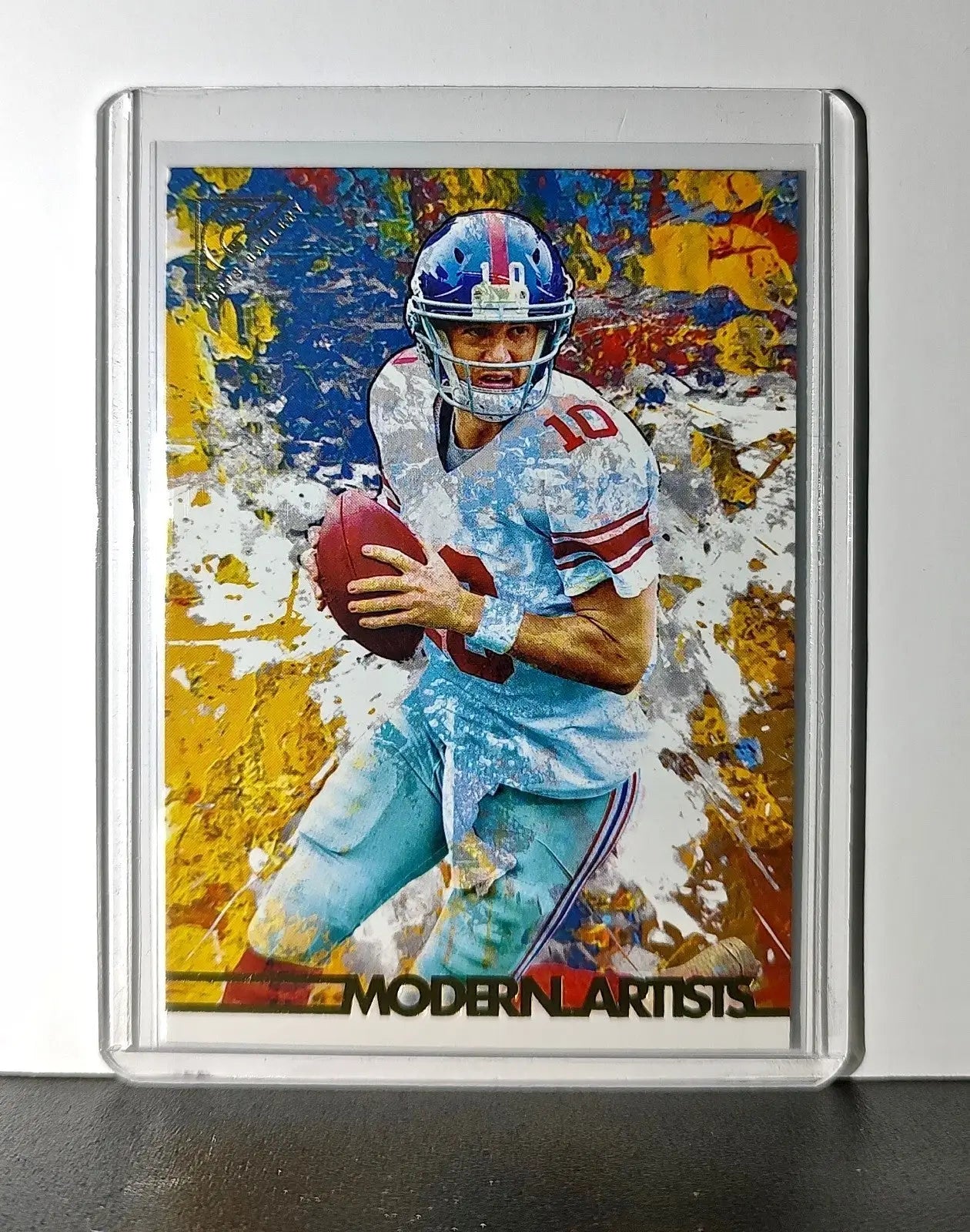 Eli Manning 2023 Topps Gallery Modern Artists NFL #MA-25 Card New York Giants - Football Card Single
