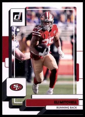 Eli Mitchell 2022 Donruss #26 San Francisco 49ers - Football Card Single