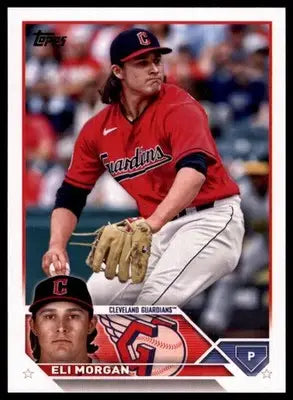 Eli Morgan 2023 Topps #223 Cleveland Guardians - Baseball Card Single