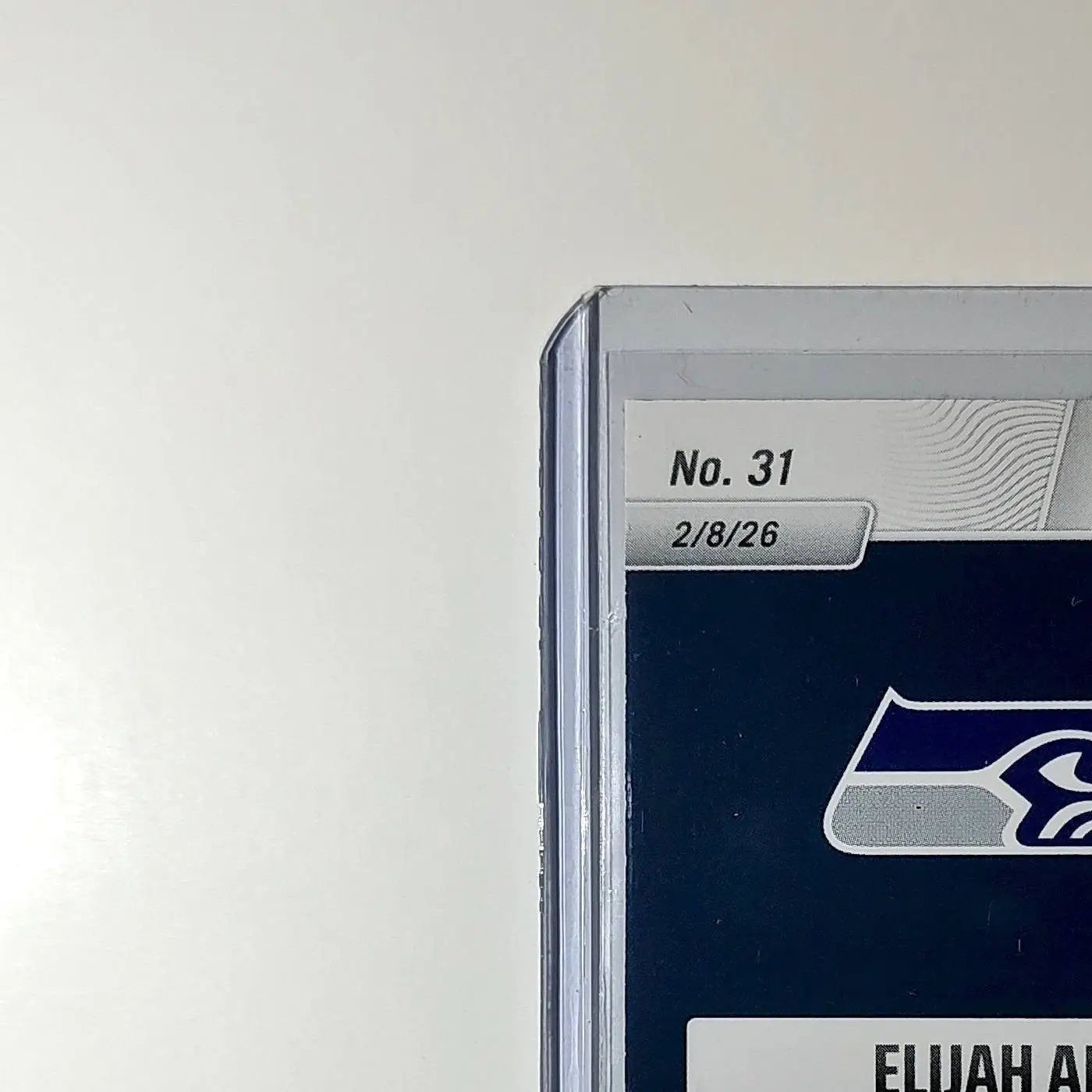 Elijah Arroyo 2026 Panini NFL Super Bowl LIX Champions #31 Card Seattle Seahawks - Football Card Single