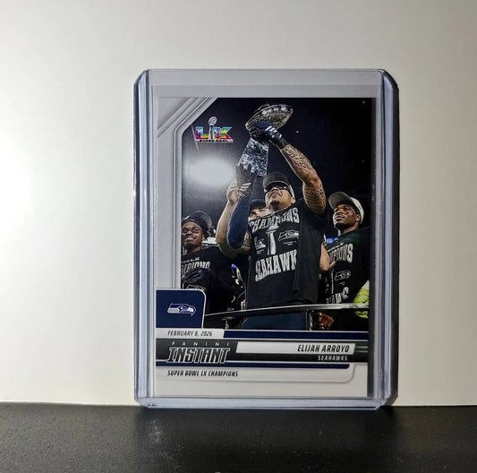 Elijah Arroyo 2026 Panini NFL Super Bowl LIX Champions #31 Card Seattle Seahawks - Football Card Single