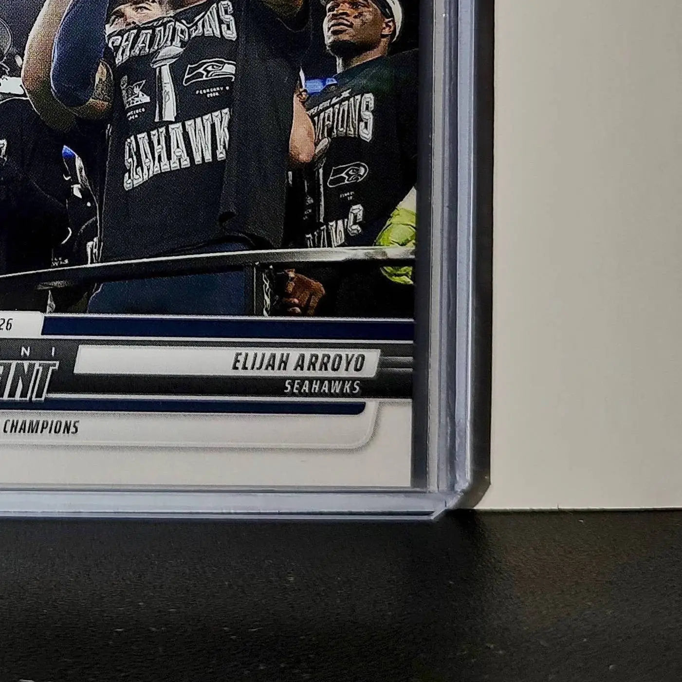Elijah Arroyo 2026 Panini NFL Super Bowl LIX Champions #31 Card Seattle Seahawks - Football Card Single