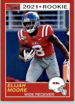 Elijah Moore - 2021 Panini Chronicles Draft Picks - #57 - Football - Football Card Single