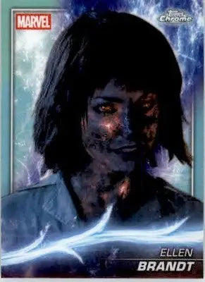 Ellen Brandt - 2025 Topps Chrome Marvel Studios - #34 - Rainbow Refractor - Marvel Card Single