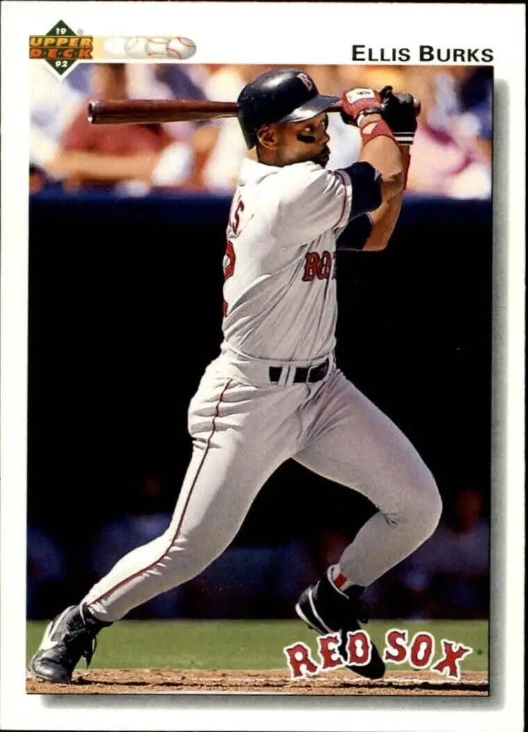 Ellis Burks 1992 Upper Deck MLB #525 Baseball Card Boston Red Sox - Baseball Card Single