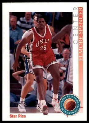 Elmore Spencer 1992 Star Pics #61 UNLV Runnin’ Rebels - Basketball Card Single