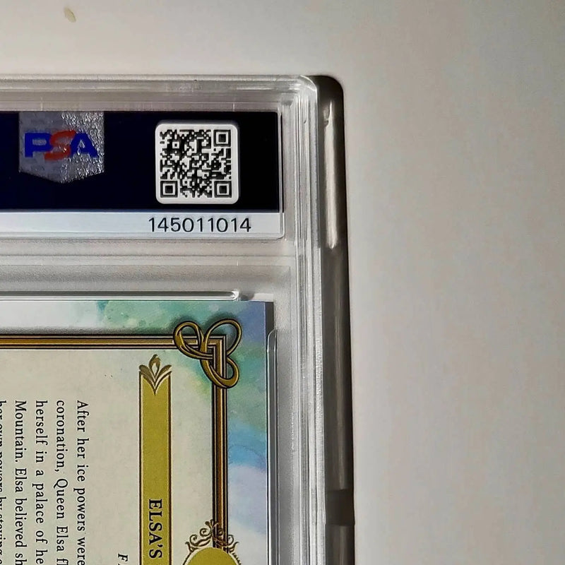 Elsa’s Ice Palace 2025 Topps Disney #C-18 Card Frozen PSA 10 - Non-Sports Card Single