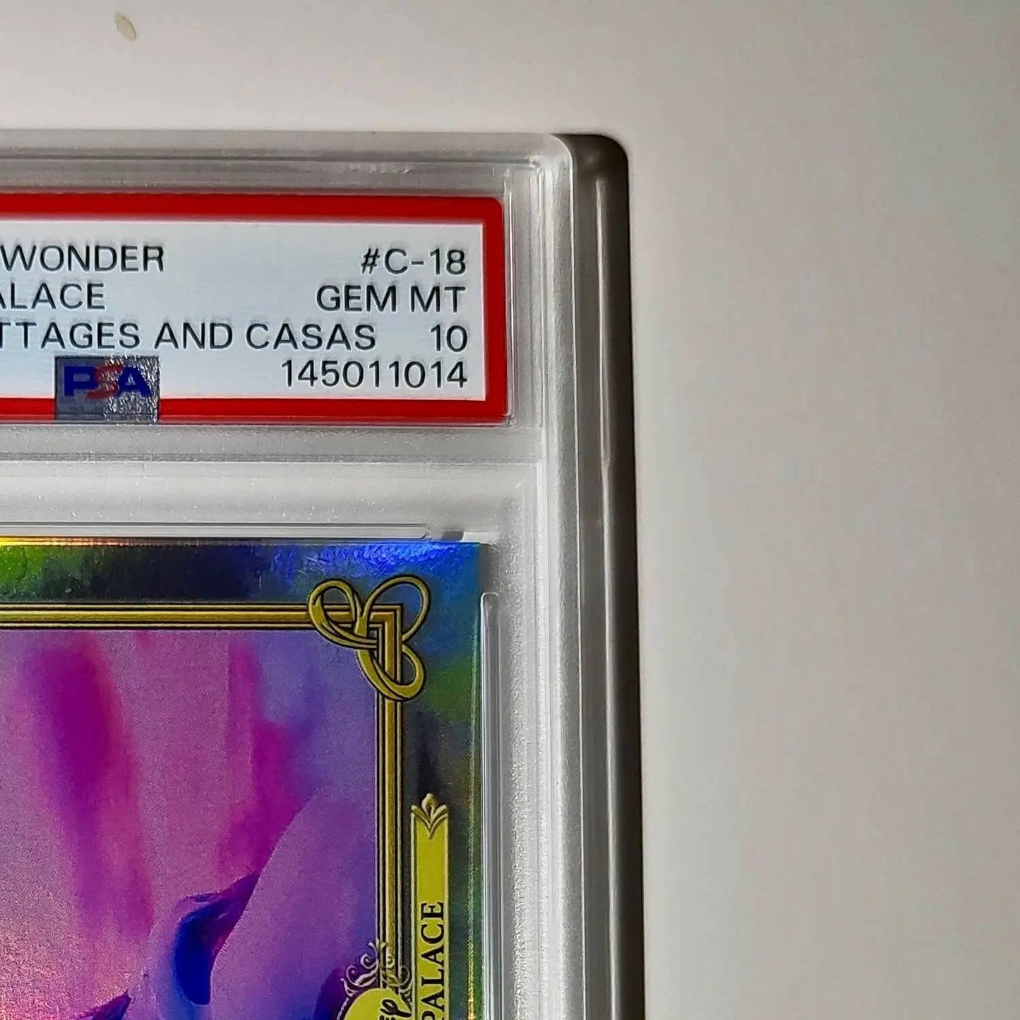 Elsa’s Ice Palace 2025 Topps Disney #C-18 Card Frozen PSA 10 - Non-Sports Card Single