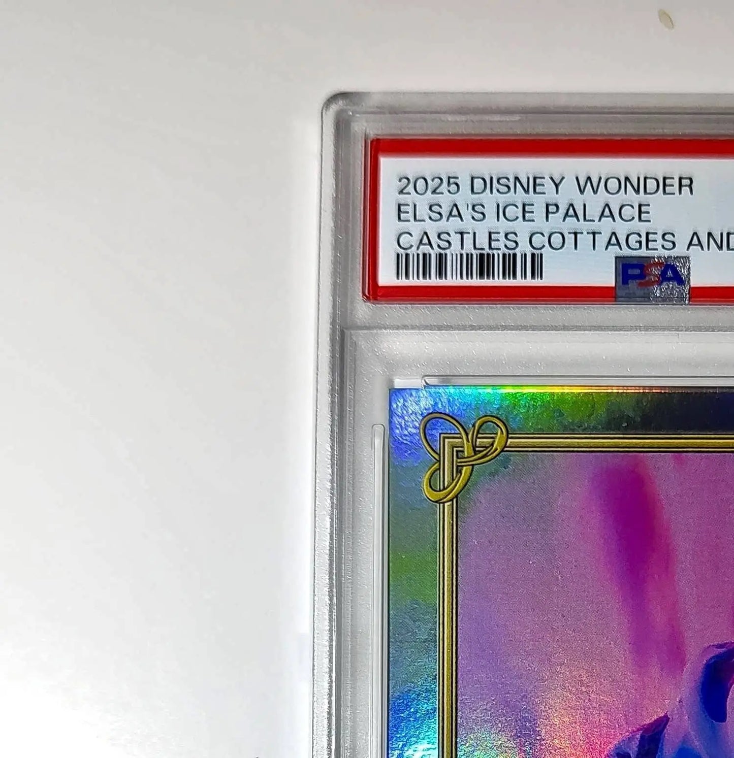 Elsa’s Ice Palace 2025 Topps Disney #C-18 Card Frozen PSA 10 - Non-Sports Card Single