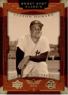 Elston Howard - 2004 Upper Deck Sweet Spot Classic - #28 - Baseball - Baseball Card Single