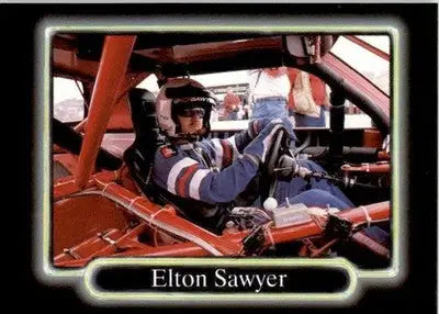 Elton Sawyer - 1990 Maxx - #61 - Racing - Racing Card Single