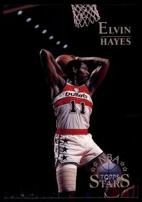 Elvin Hayes 1996-97 Topps Stars #21 Washington Bullets - Basketball Card Single