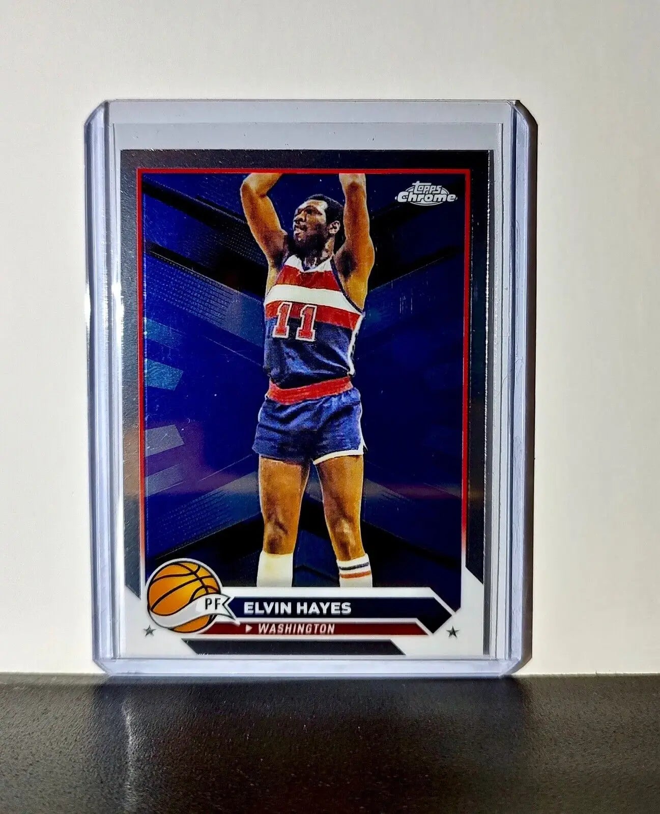 Elvin Hayes 2023-24 Topps Chrome NBA #178 Card Washington Wizards - Basketball Card Single