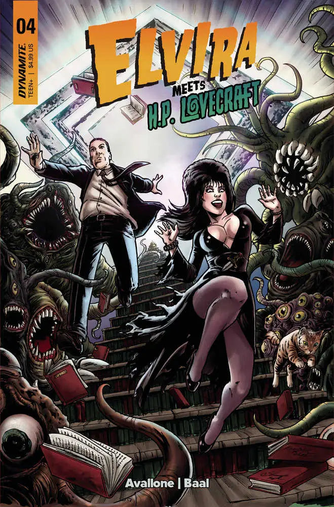 Elvira Meets Hp Lovecraft #4 Cover B Baal - Back Issues