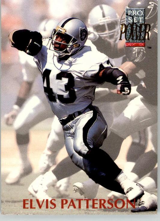 Elvis Patterson - 1992 Pro Set Power - #43 - Football - Football Card Single