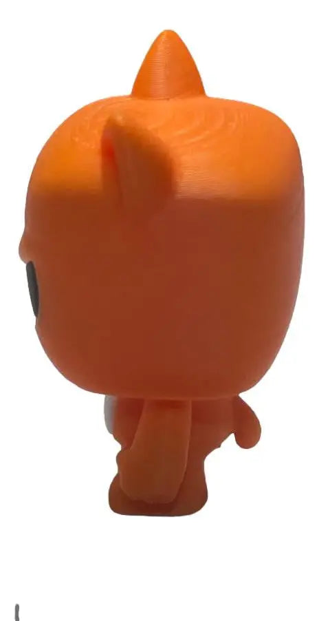 Ember the Cat Figurine Orange Cute Kawaii 3D Printed Animal Toy Gift - Collectibles