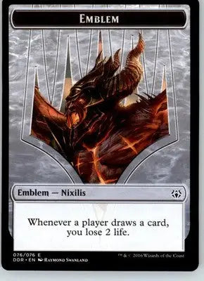 Emblem - Ob Nixilis Reignited - Duel Decks: Nissa vs. Ob Nixilis - 76 - LP - Magic Card Single