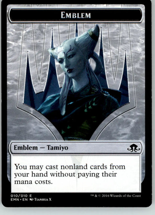 Emblem - Tamiyo Field Researcher - Eldritch Moon - 10 - NM Magic: The Gathering - Magic Card Single