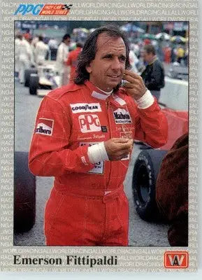 Emerson Fittipaldi - 1991 All World - #20 - Racing - Racing Card Single