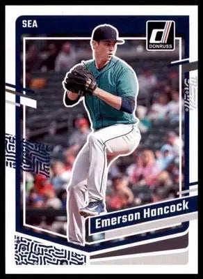 Emerson Hancock 2023 Donruss #144 Seattle Mariners - Baseball Card Single