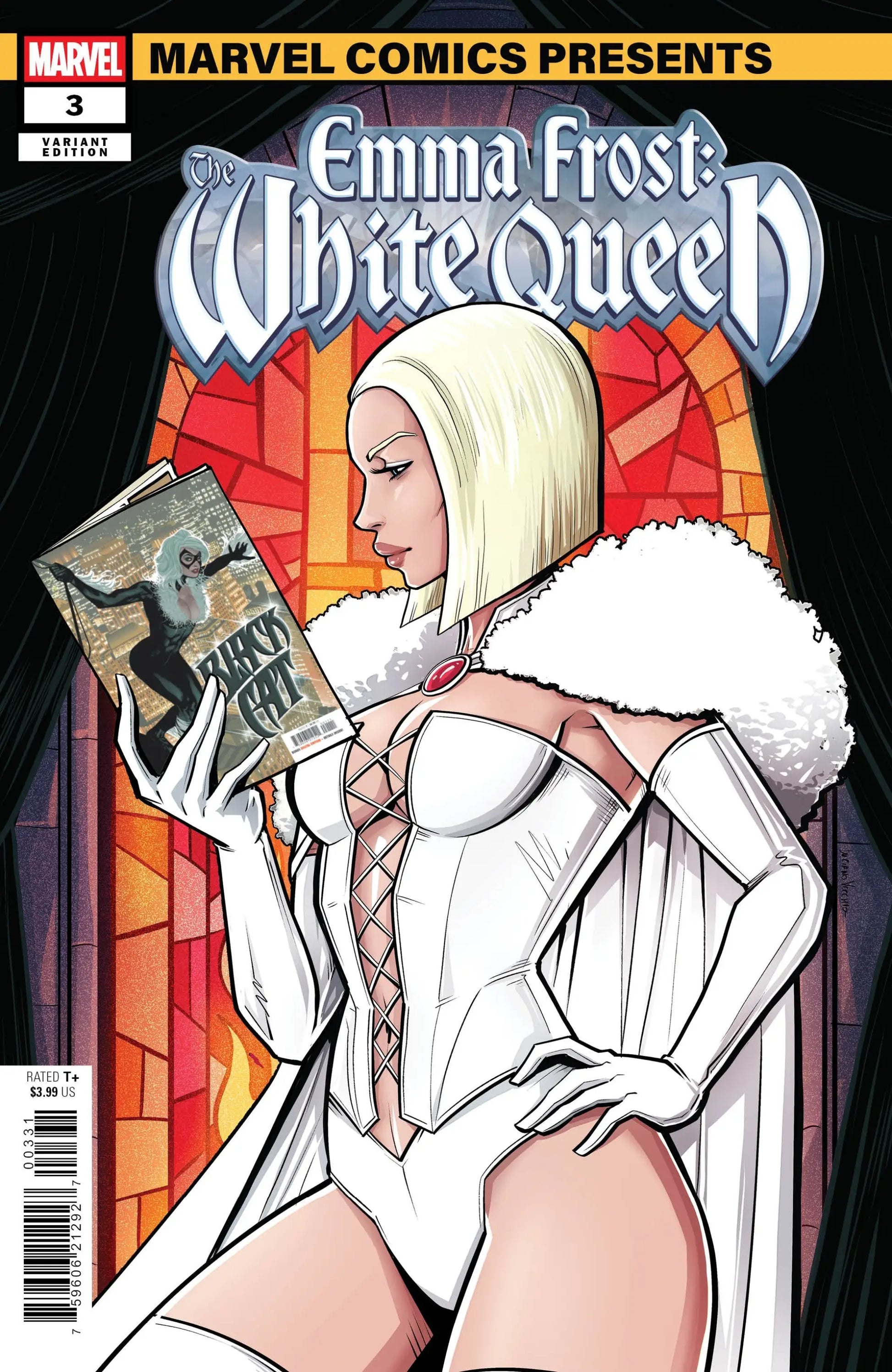 Emma Frost: The White Queen #3 Luciano Vecchio Marvel Comics Presents Variant - Comic Book