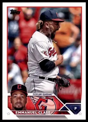 Emmanuel Clase 2023 Topps #117 Cleveland Guardians - Baseball Card Single