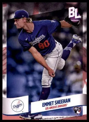 Emmet Sheehan Rookie 2024 Topps Big League #95 Los Angeles Dodgers - Baseball Card Single