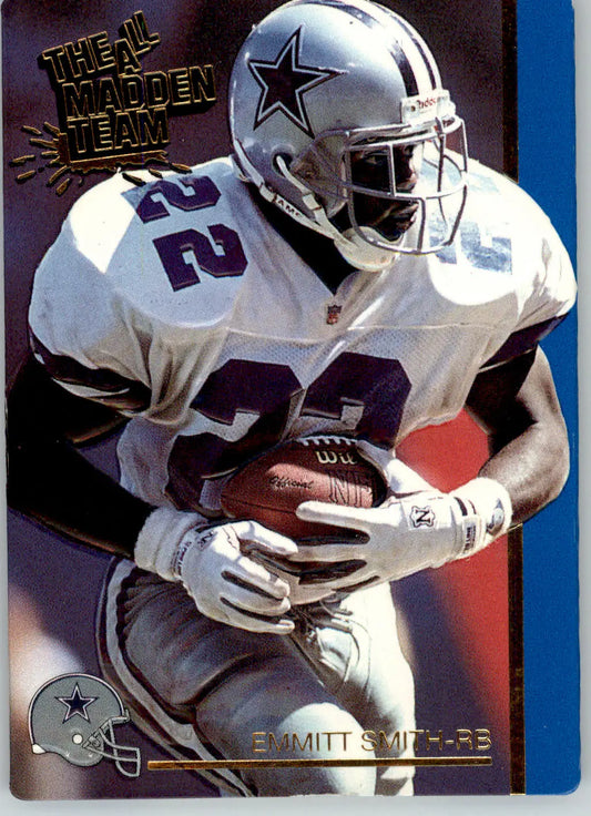 Emmitt Smith - 1991 Action Packed All-Madden - #27 - Football - Football Card Single