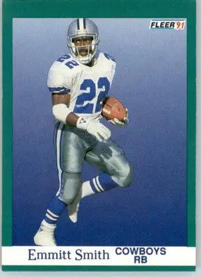 Emmitt Smith - 1991 Fleer - #237 - Football - Football Card Single