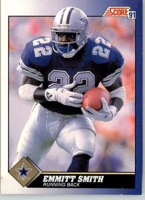 Emmitt Smith - 1991 Score - #15 - Football - Football Card Single