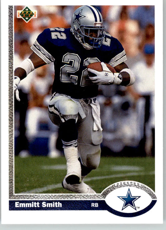 Emmitt Smith - 1991 Upper Deck - #172 - Football