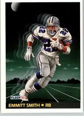 Emmitt Smith - 1992 Fleer - #475 - Football - Football Card Single