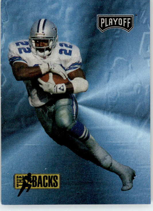 Emmitt Smith - 1993 Playoff - #278 - Football - Football Card Single