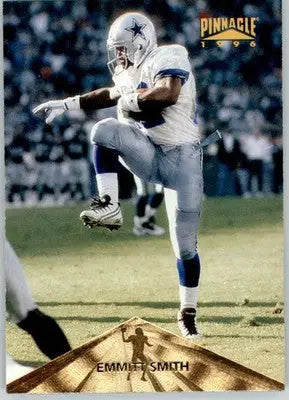 Emmitt Smith - 1996 Pinnacle - #1 - Football - Football Card Single